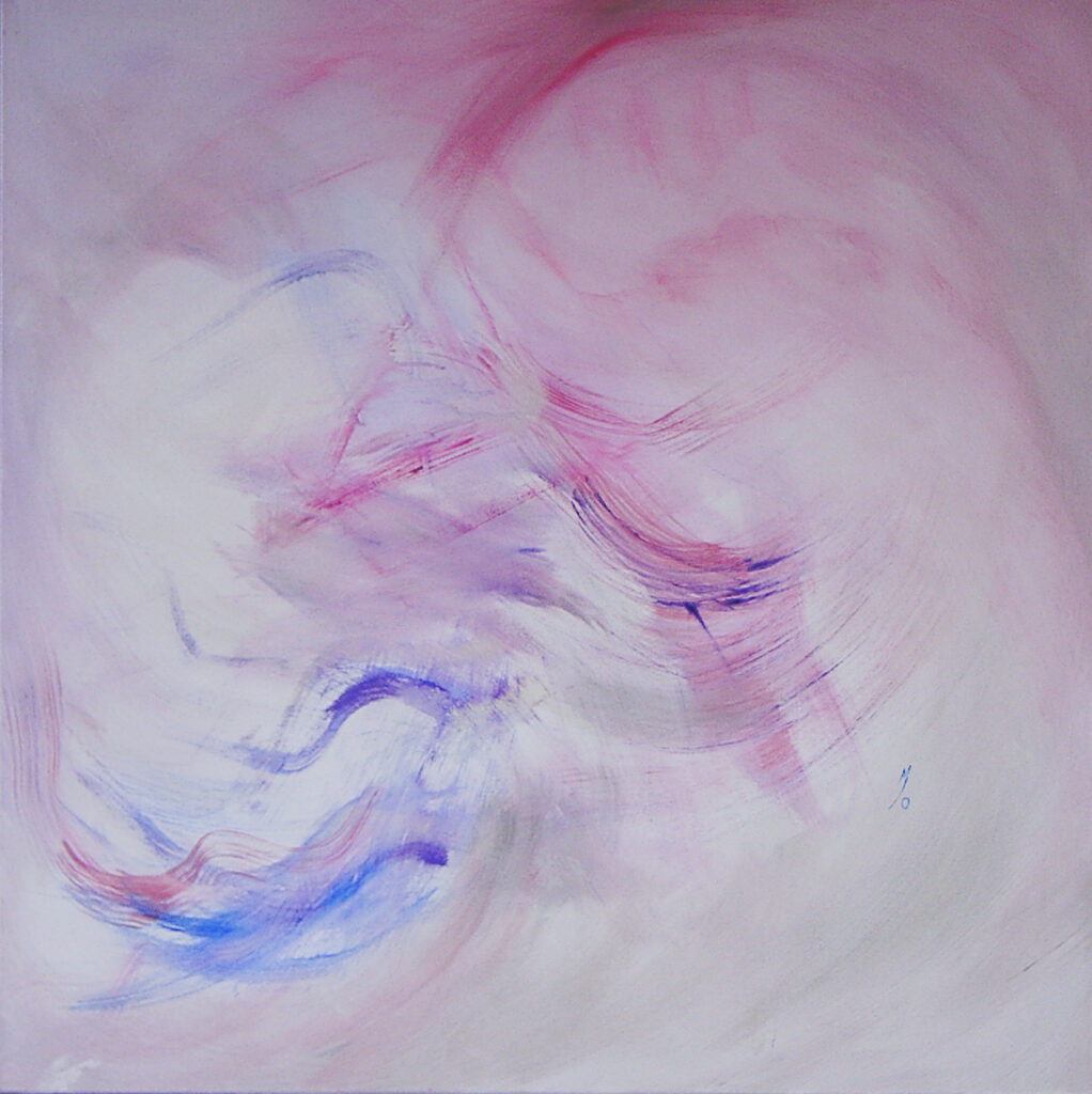 Tanzfiguren_Acrylbild_100x100